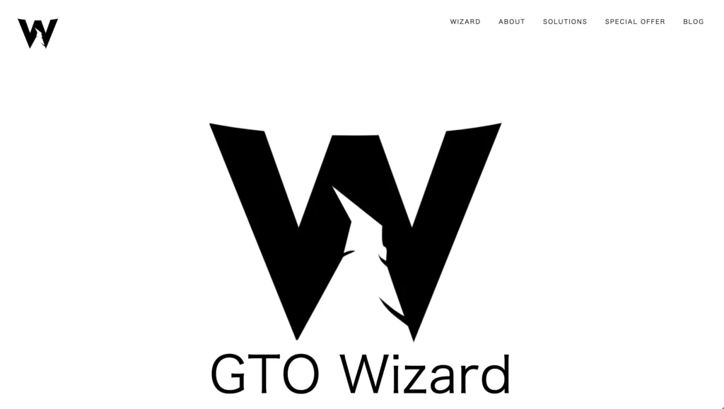 GTOwizard トップ画面